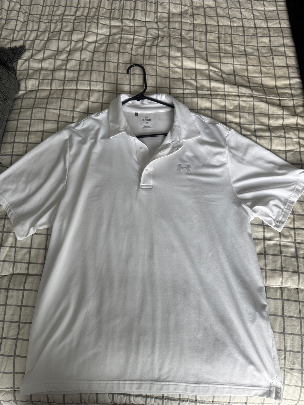 Under Armour Men’s White Performance Polo